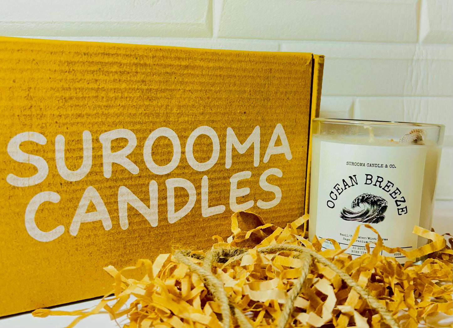 Ocean Breeze Soy Candle