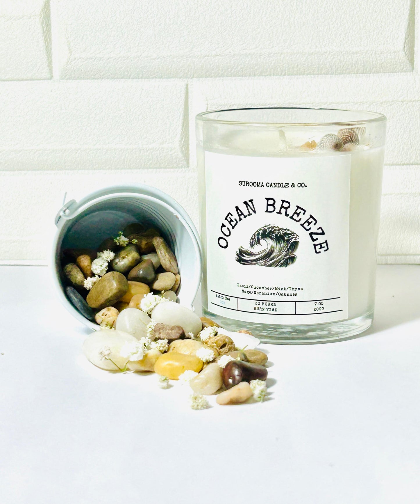 Ocean Breeze Soy Candle