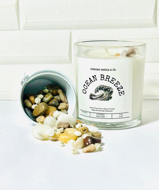 Ocean Breeze Soy Candle