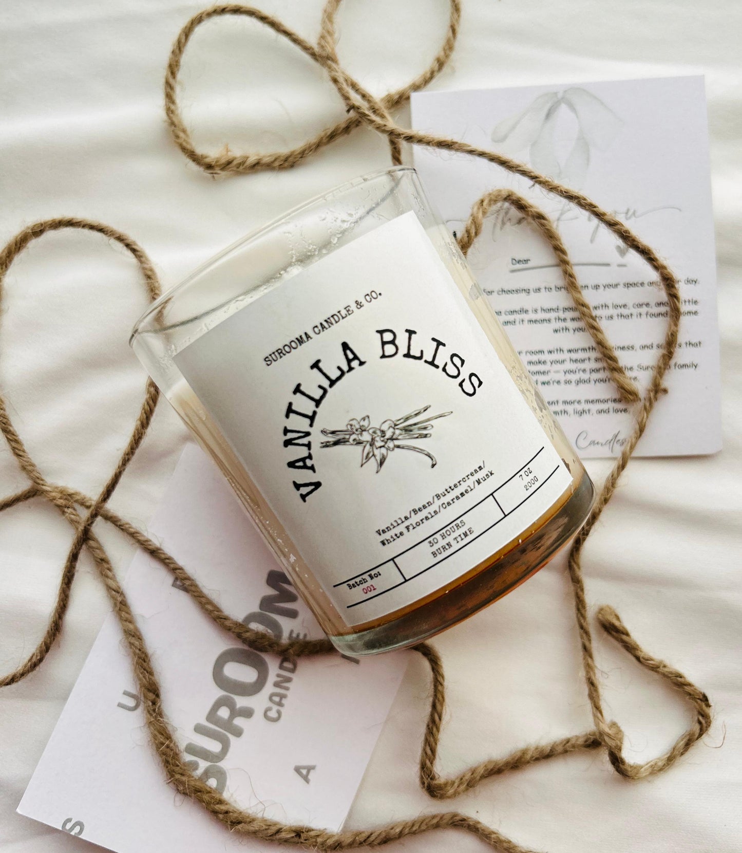 Vanilla Bliss Soy Candle