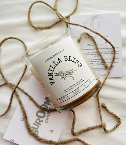 Vanilla Bliss Soy Candle